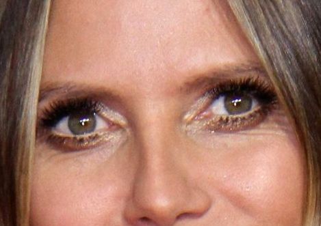 Heidi Klum eye color