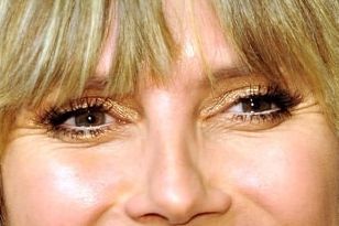 Heidi Klum eye color