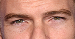 Alan Ritchson eye color