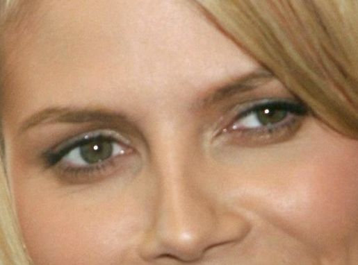 Heidi Klum eye color