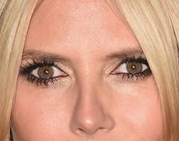 Heidi Klum eye color