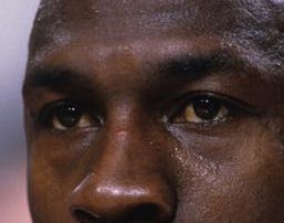 Michael Jordan eye color