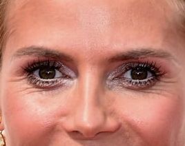 Heidi Klum eye color