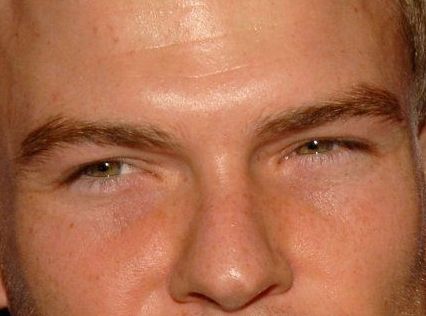 Alan Ritchson eye color