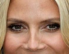 Heidi Klum eye color