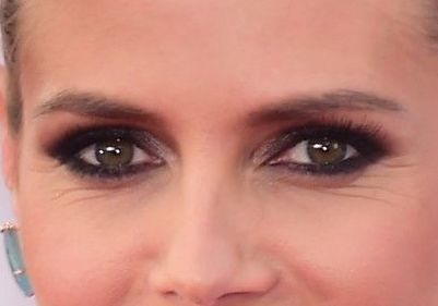 Heidi Klum eye color