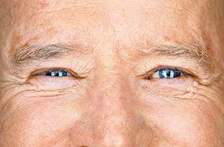 Joe Biden eye color