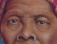 Harriet Tubman eye color