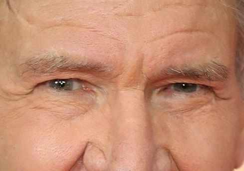 Harrison Ford eye color