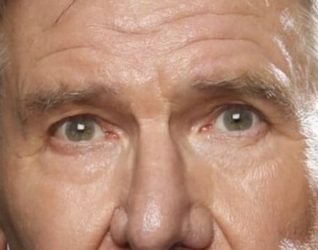 Harrison Ford eye color