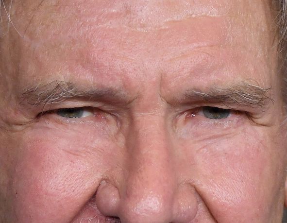 Harrison Ford eye color