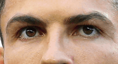 Ronaldo eye color