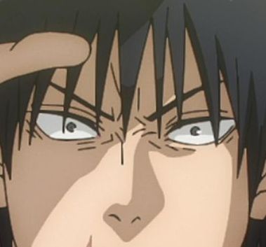 Toji Fushiguro eye color