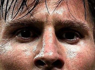 Lionel Messi eye color