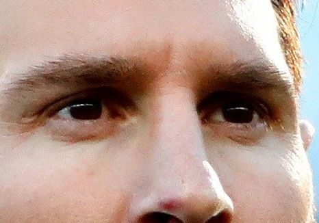 Lionel Messi eye color