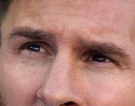 Lionel Messi eye color