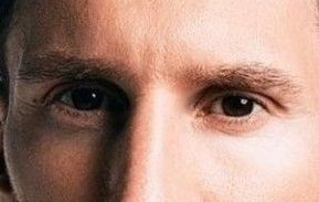 Lionel Messi eye color