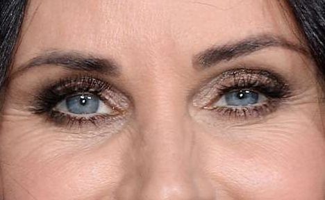 Courteney Cox eye color