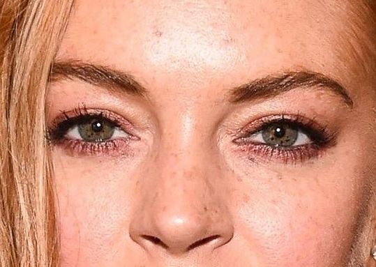 Lindsay Lohan eye color