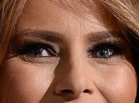 Melania Trump eye color