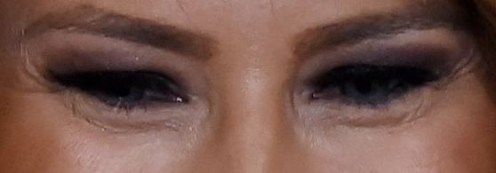 Melania Trump eye color