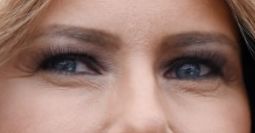 Melania Trump eye color