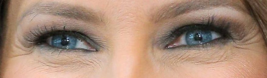 Melania Trump eye color