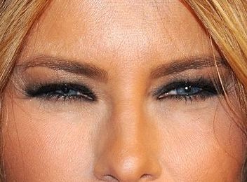 Melania Trump eye color