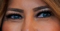 Melania Trump eye color