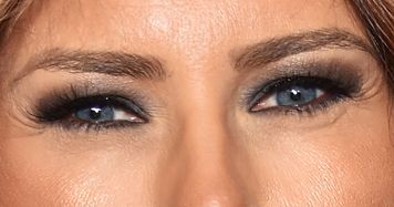 Melania Trump eye color