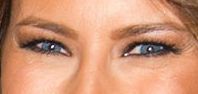 Melania Trump eye color