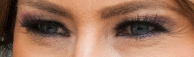 Melania Trump eye color