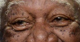 Morgan Freeman eye color