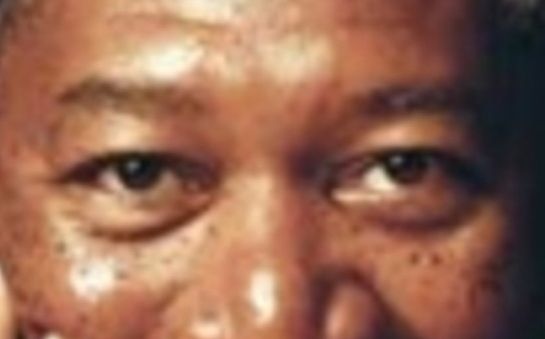 Morgan Freeman eye color