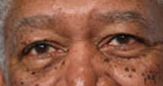 Morgan Freeman eye color