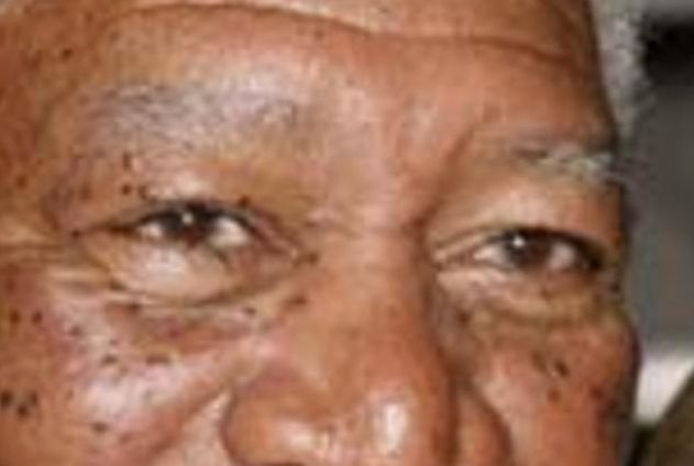 Morgan Freeman eye color