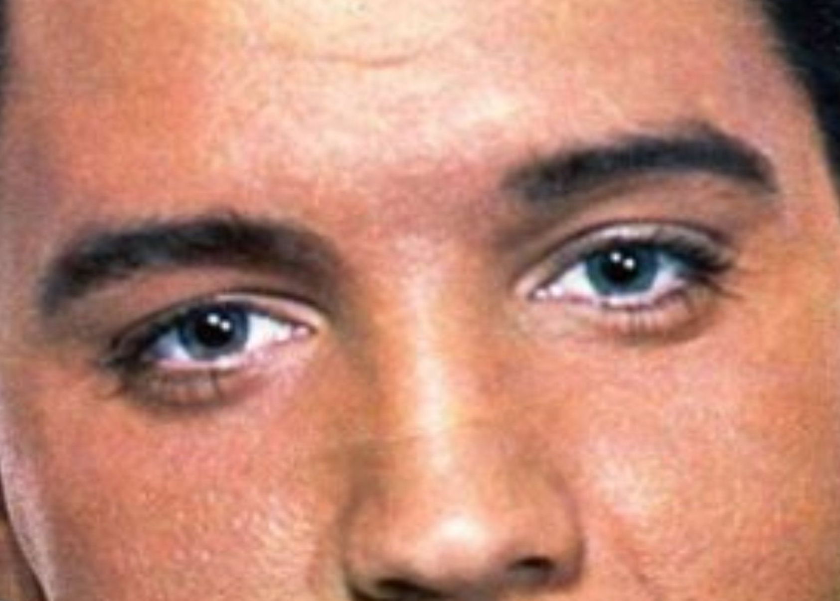 Elvis Presley eye color