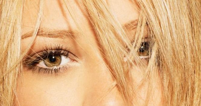 Hilary Duff eye color