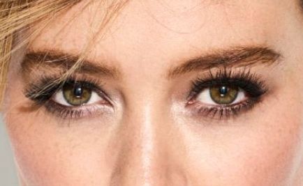 Hilary Duff eye color