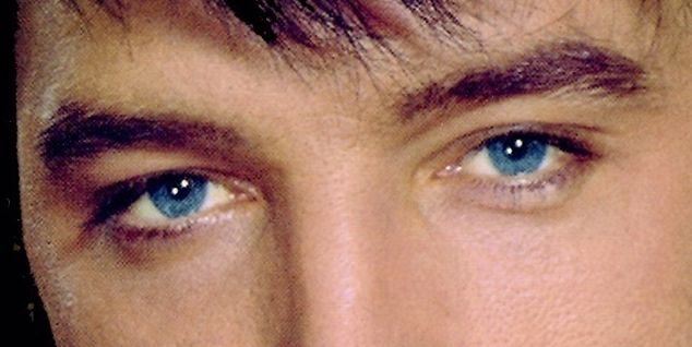 Elvis Presley eye color