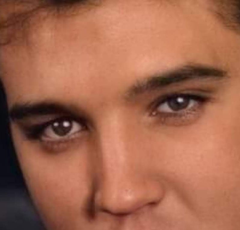 Elvis Presley eye color