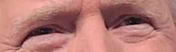 Trump eye color