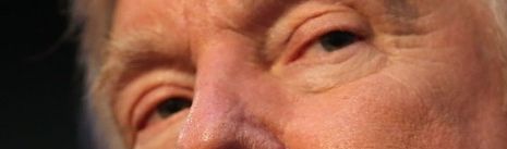 Trump eye color