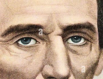 Abraham Lincoln eye color