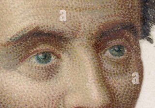 Abraham Lincoln eye color