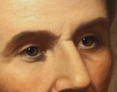 Abraham Lincoln eye color