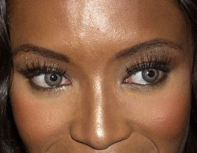 Naomi Campbell eye color