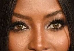 Naomi Campbell eye color