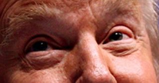 Trump eye color