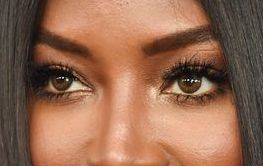 Naomi Campbell eye color